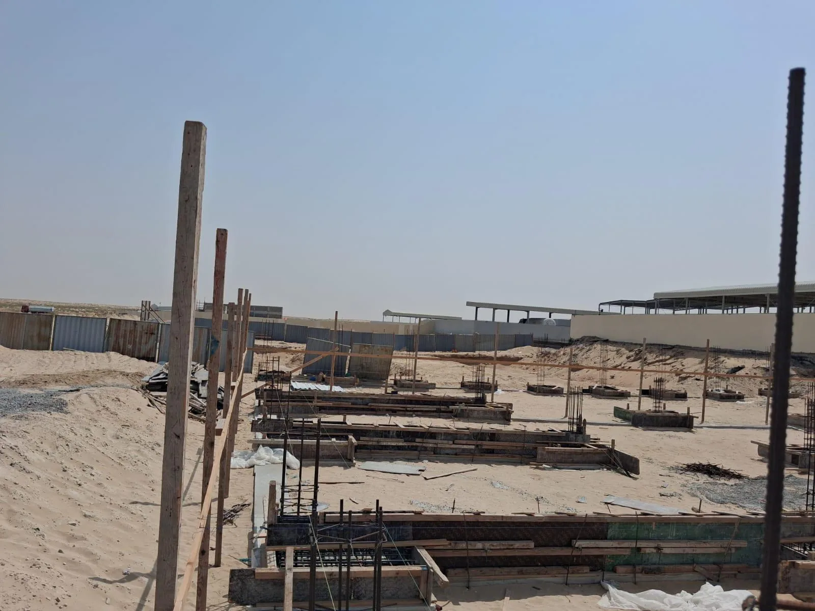 Al Layyan Gas Trading Warehouse Footing Formwork — Abu Ali Group