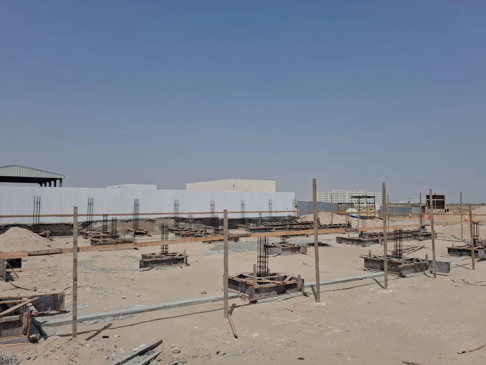 Al Layyan Gas Trading Warehouse Foundation Works — Abu Ali Group