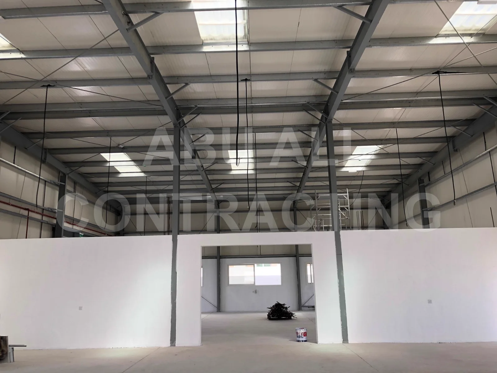 Peb Warehouse Dubai Clear Span Interior — Abu Ali Group